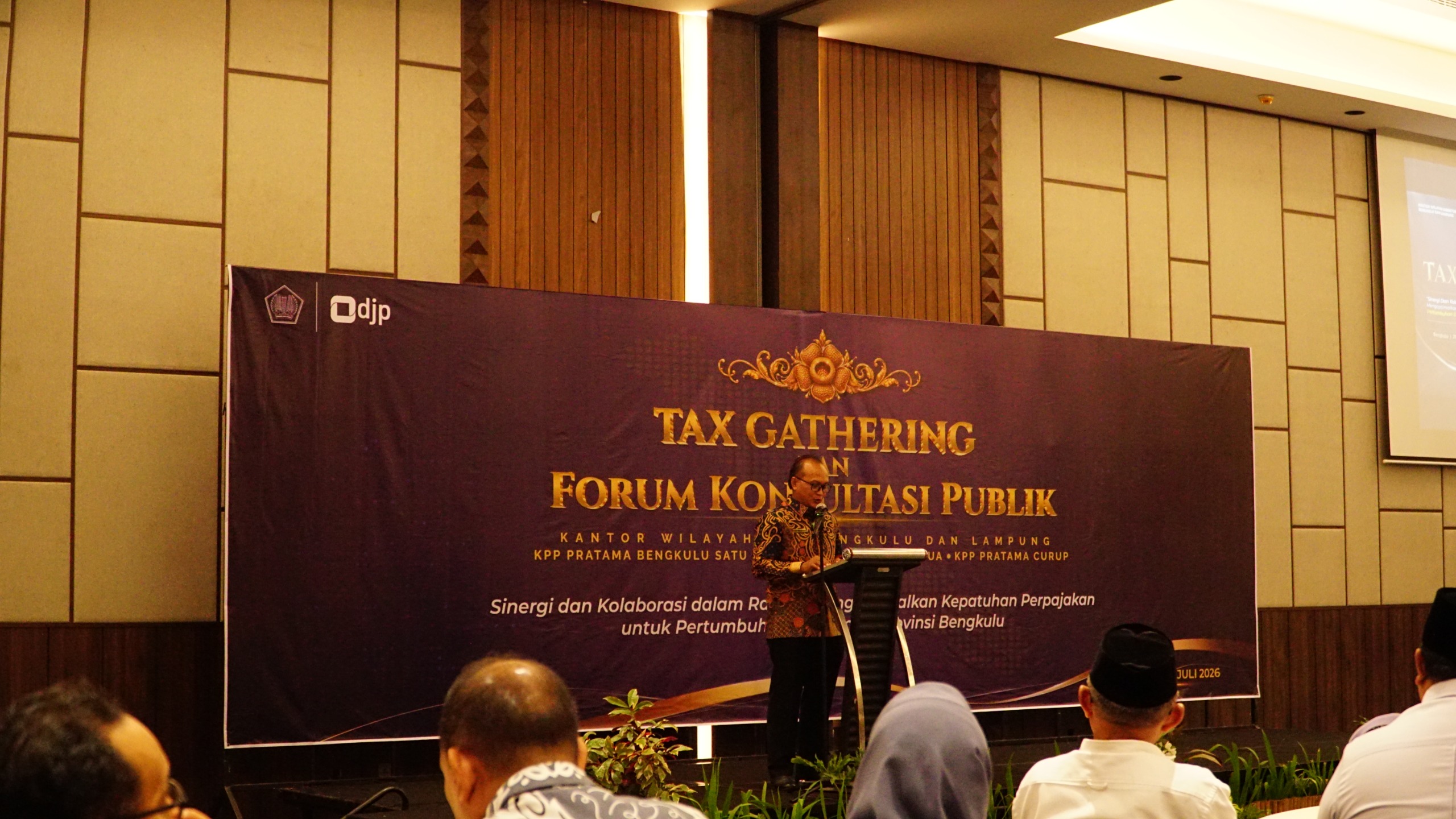 Gelar Tax Gathering 2026, Kanwil DJP Bengkulu-Lampung Sinergikan Pajak dan Pertumbuhan Ekonomi Bengkulu