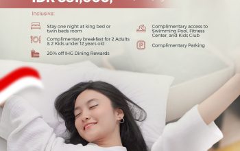 Holiday Inn Lampung Bukit Randu Hadirkan Promo “Freedom to Relax” Sambut HUT Ke-81 RI