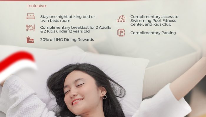 Holiday Inn Lampung Bukit Randu Hadirkan Promo “Freedom to Relax” Sambut HUT Ke-81 RI