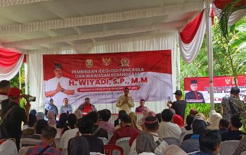 Wiyadi Gelar Pembinaan Ideologi Pancasila dan Wawasan Kebangsaan di Kemiling