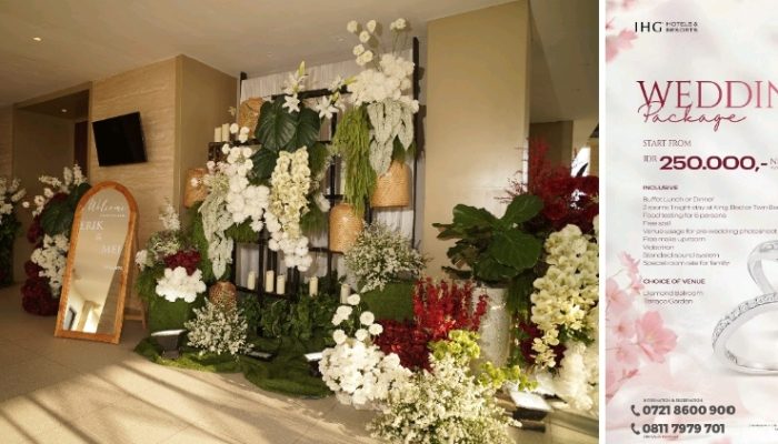 Holiday Inn Lampung Bukit Randu Hadirkan Paket Wedding & Engagement Sangjit untuk Momen Istimewa Bersama Keluarga