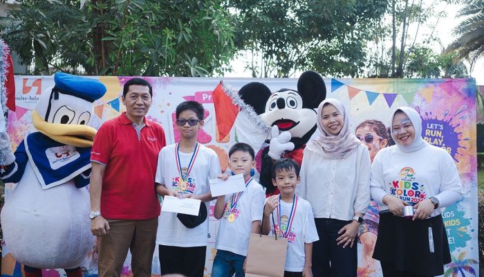 Kids Color Fun Run 2026‎ Sukses Digelar di Swiss-Belhotel Lampung