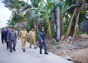 Walikota Eva Dwiana Tinjau Hasil Perbaikan Jalan Wala Kuba di Way Laga
