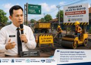 Perbaikan Jalan RA Basyid Segera Dimulai, Pemkab Lampung Selatan Pastikan Mobilitas Warga Lebih Aman dan Nyaman