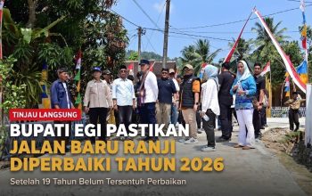 19 Tahun Jalan Rusak, Bupati Egi Pastikan Akses Baru Ranji Diperbaiki 2026