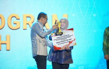 Sukseskan Program 3 Juta Rumah, Pemkot Bandar Lampung Kembali Raih Penghargaan