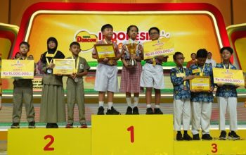 SD Fransiskus 2 Pahoman Bandar Lampung Juara 1 DANCOW Indonesia Cerdas Season 2