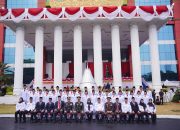 ‎Peringatan HUT Ke-81 RI di Lingkungan Pemkot Bandar Lampung Berlangsung Meriah