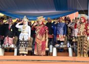 Usai Merah Putih Diturunkan, Warna Budaya Nusantara Menghiasi Menara Siger