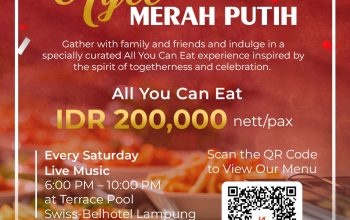 Swiss-Belhotel Lampung Hadirkan All You Can Eat Kuliner Asia-Nusantara, Ada Promo Buy 1 Get 1 Free
