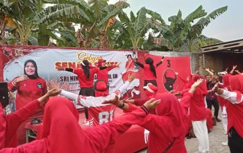 Meriahkan HUT ke-81 RI, Sri Ningsih Gelar Senam SICITA
