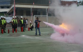 Pelindo Regional 2 Panjang Gelar Awareness dan Drill Tanggap Darurat K3