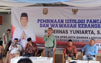 Bernas Yuniarta Ajak Warga Perkuat Nilai Pancasila dan Wawasan Kebangsaan