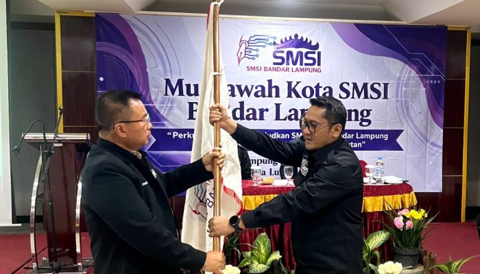 Jefri Arifin Kembali Terpilih Jadi Ketua SMSI Bandar Lampung Periode 2026-2029