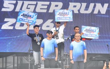 Gubernur Mirza Apresiasi Siger Run 2026, Perkuat Literasi Ekonomi dan Transformasi Digital