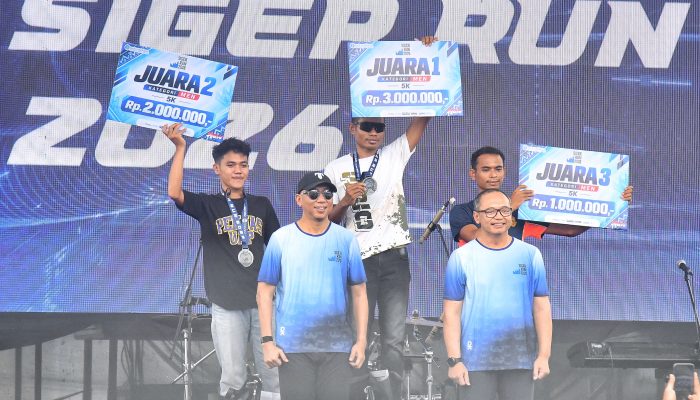 Gubernur Mirza Apresiasi Siger Run 2026, Perkuat Literasi Ekonomi dan Transformasi Digital