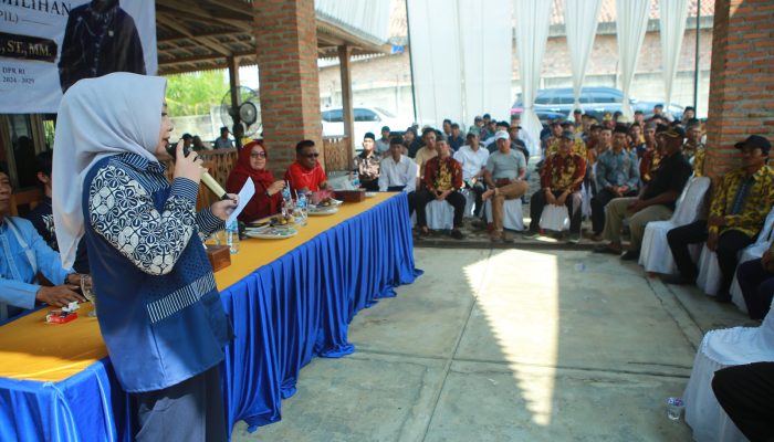 Nessy Kalviya Temui Warga Lampung Tengah, Serap Aspirasi Masyarakat Desa Fajar Bulan