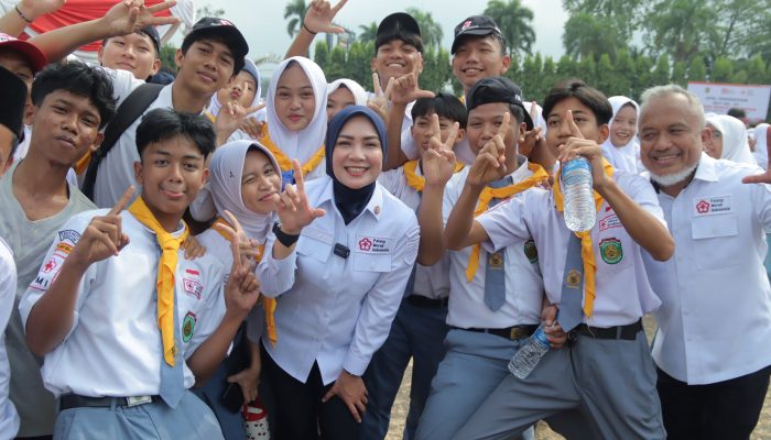 HUT ke-81 PMI, Purnama Wulan Sari Mirza Perkuat Gerakan Kemanusiaan di Lampung