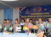 Ops Antik Krakatau 2026, Polda Lampung Ungkap 379 Kasus Narkoba dan Sita 85,9 Kilogram Sabu