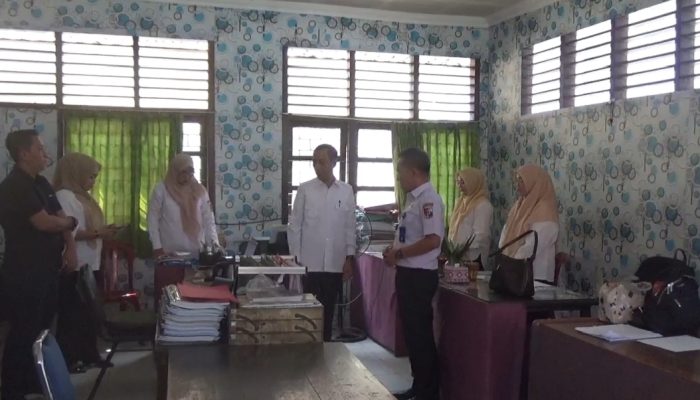 Sidak 2 Dinas di Lampung Utara, Wabup Temukan Belasan Pegawai Tidak Disiplin