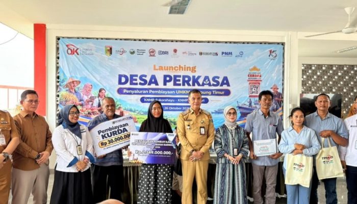 TPAKD Lampung Timur Luncurkan Desa Perkasa untuk Perkuat Ekonomi Masyarakat Pesisir