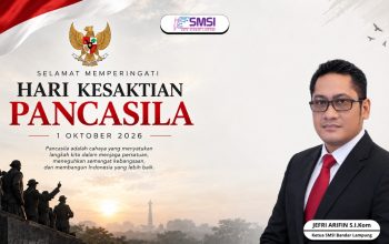 Hari Kesaktian Pancasila, SMSI Bandar Lampung Ajak Media Tangkal Hoaks