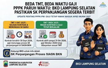 BKD Lampung Selatan Pastikan SK Perpanjangan Segera Terbit
