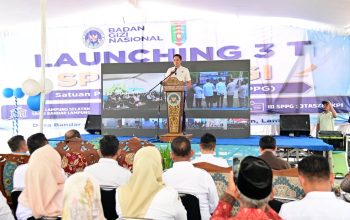 Anak-anak Sragi Sambut Gembira MBG, SPPG 3T Bandar Agung Buka Peluang Ekonomi Warga