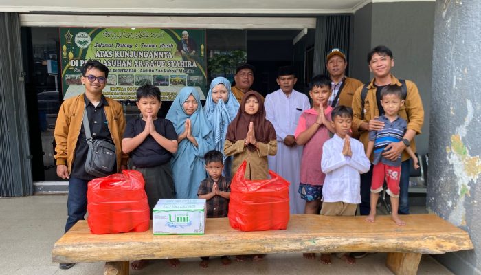Zitline dan Taring Lampung Gelar Jumat Berkah di Panti Asuhan Ar-Rauf Syahira