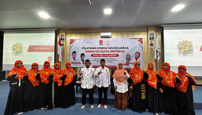 BIPEKA DPW PKS Lampung Gelar Pelatihan Konsultan Keluarga Tahap 1 dan Soft Launching Rumah Curhat RKI