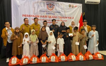 HUT ke-2 Taring, Santuni Anak Yatim dan Teguhkan Komitmen Jaga Pers Bermartabat