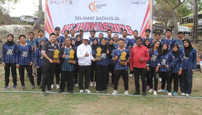 Lampung Borong Enam Medali Di Kejurnas Cricket Bali 2026